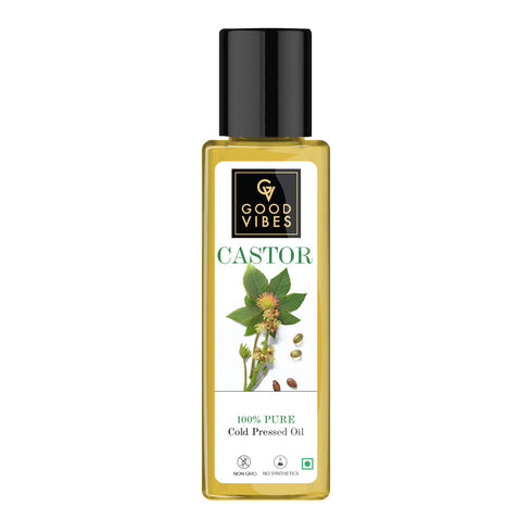 Good Vibes Castor 100% Pure Cold Pressed Oil For Hair & Skin